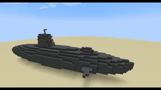 Minecraft submarine for Create Aeronautics | Showcase