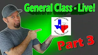 Ham Radio General Class License Course Livestream, Part 3 - Get Your Upgrade!