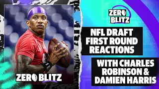 NFL Draft round 1 reactions: Penix, McCarthy, Worthy, Raiders | Zero Blitz