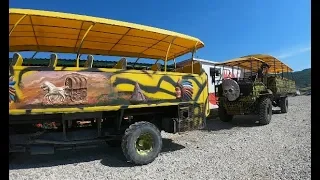 ПО БЕЗДОРОЖЬЮ НА ГРУЗОВИКУ, TRUCK SAFARI MONSTER JET BOAT , Antalya Turkey 2019, 5 в одном