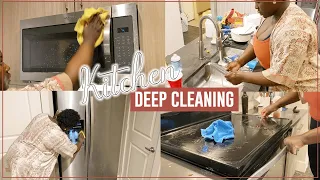 KITCHEN DEEP CLEAN WITH ME | EXTREME CLEANING MOTIVATION | SPRING 2020 CLEANING | Faith Matini