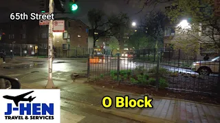 J-Hen goes to O Block at Night!