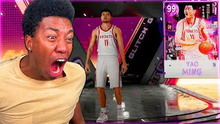 OMG I PULLED 99 OVR *GLITCHED* DARK MATTER YAO MING! INSANE NBA 2k22 MyTEAM PACK OPENING!