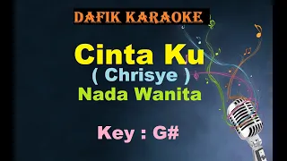 Cintaku (Karaoke) Chrisye Nada Wanita /Cewek Female Key G#