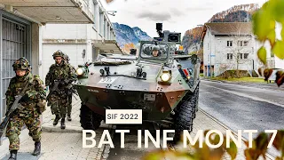 Armée Suisse - BAT INF MONT 7 - SIF 2022