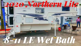 2020 Northern Lite 8-11 LE Wet Bath Truck Camper Tour