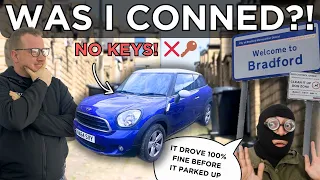 I Bought A Car With 'No Keys' FROM BRADFORD! It Didn't End Well!!