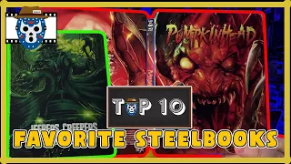 My TOP 10 Favorite STEELBOOKS Released in 2023 -  4K and BLU RAY Physical Media Movies