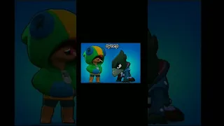 Леон VS Ворон #сравнение #shorts #youtubeshorts #brawlstars #leon #crow