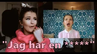 Reagerar på min första video på youtube