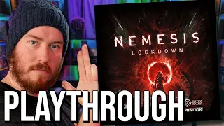 Nemesis: Lockdown - Nightstalkers are the Worst!  Full Board Game Playthrough