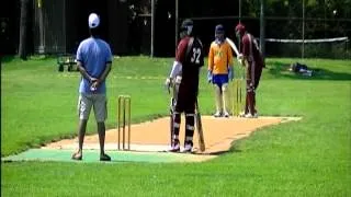 CHEATING UMPIRE, the worst LBW in Cricket history, in Bridgeport Connecticut