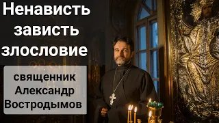 О ненавидящих, завидующих и злословящих. В/Ш. Священник Александр Востродымов.