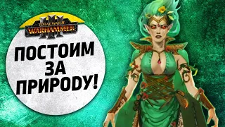 Постоим за природу! | Лесные Эльфы vs Гномы Хаоса| Ленды | Total War: WARHAMMER 3