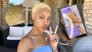 Dark and Lovely 396 Luminous Blonde | Detailed Tutorial & Review | DIY Box Dye | Tweeetbird ✨