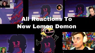 Different Youtubers Reactions to New Lemon Demon