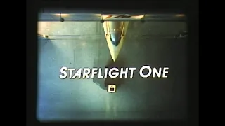 Scene iniziali da "Starflight One" (copia in 16mm).
