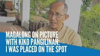 Magalong on picture with Kiko Pangilinan: I was placed on the spot