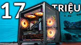 Bộ PC 17 Triệu Dung Hoà MẠNH & ĐẸP! - Intel Core i5 12400F & RTX 2070 Cùng Full Fan Vô Cực