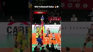 Crazy Touches in this Volleyball Rallye 🏐🔥 #volleyball