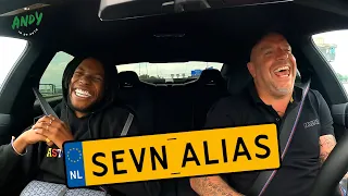 Sevn Alias -  - Bij Andy in de auto!