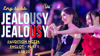 Englot jealousy moment @ MGT Audition [ENG] Engfa & Charlotte jealous part 1 #englot #อิงล็อต #engfa