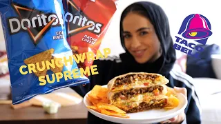 How To Make Taco Bell's Crunchwrap Supreme At Home With A SECRET Ingredient
