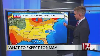 What will May bring after the second warmest April ever in the Triangle?