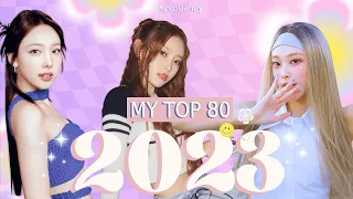 My Top 80 Kpop Songs of 2023!