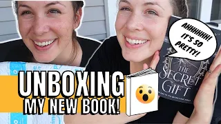 ahhh I got my proof copy of my book! (VLOG) unboxing a young adult fairy tale inspired fantasy