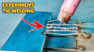 few people know this trick!! super very big gap tig welding secret