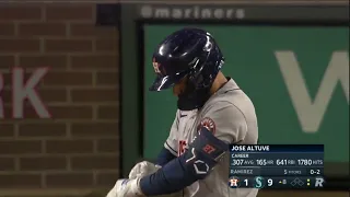 Jose Altuve gets heavily booed during AB vs Mariners