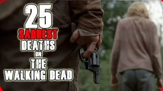 25 Saddest Deaths in The Walking Dead S1-S8