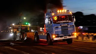 Heavy Truck Pulling at Hobro Powerpull 2023 | Truck Pullers Berta, Wilma & Ofelia