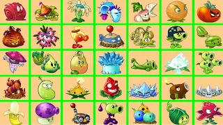 PVZ 2 Random 35 Best Plants - Which Plant Will Win? - Pvz 2 Plant vs Plant