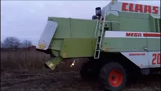 Комбайн зерноуборочный CLAAS MEGA 204, 1998 экспресс обзор от Сергея Анникова