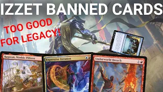 IZZET BANNED?! YOU BET! Modern Izzet Banned In Legacy Tempo. Breach Arcanist Iteration Ragavan MTG