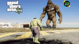 kong vs hulk GTA 5 full fight