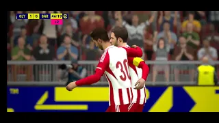 efootball 2024 - Olympiacos vs FC Barcelona - Android - Gameplay