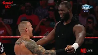 Randy Orton vs Omos - WWE Raw 16/08/21 en Español