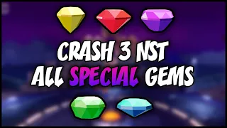 ALL SPECIAL GEMS - N. Sane Trilogy: Crash Bandicoot 3 (HD)