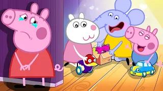 Poor Peppa Pig!!! Don't Leave Me Alone? Peppa Pig Funny Animation