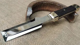 How to make chisel knife - knife making