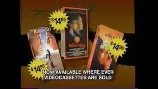 The Karate Kid Home Videos (1995) Promo (VHS Capture)
