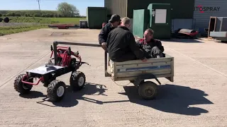 Electric Robot Trailer Conversion - The All Electric R150 Robot Gets a Big Upgrade!