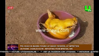 Pig Head In Basin Found At Basic School At Mpintsin