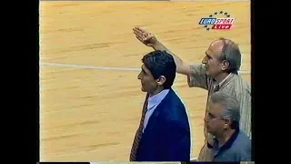 BASKETBALL WORLD CHAMPIONSHIP ATHENS 1998 SEMIFINAL YUGOSLAVIA vs GREECE ENG