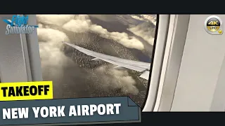 Boeing 787 Dreamliner | Takeoff from New York JFK - Cinematic 4K | Microsoft Flight Simulator 2020