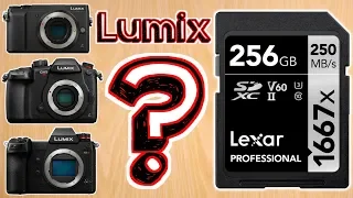 Best Memory Card for Panasonic Cameras – Choosing the Best SD Card for Video on Lumix Cameras