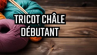 Comment réaliser un châle fleuri en tricot facilement et rapidement TUTO TRICOT DIY